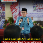 Jadi Narsum, Kadis Kominfo Sosialisasikan Bahaya Judol Bagi Generasi Muda