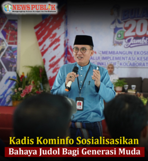 Jadi Narsum, Kadis Kominfo Sosialisasikan Bahaya Judol Bagi Generasi Muda