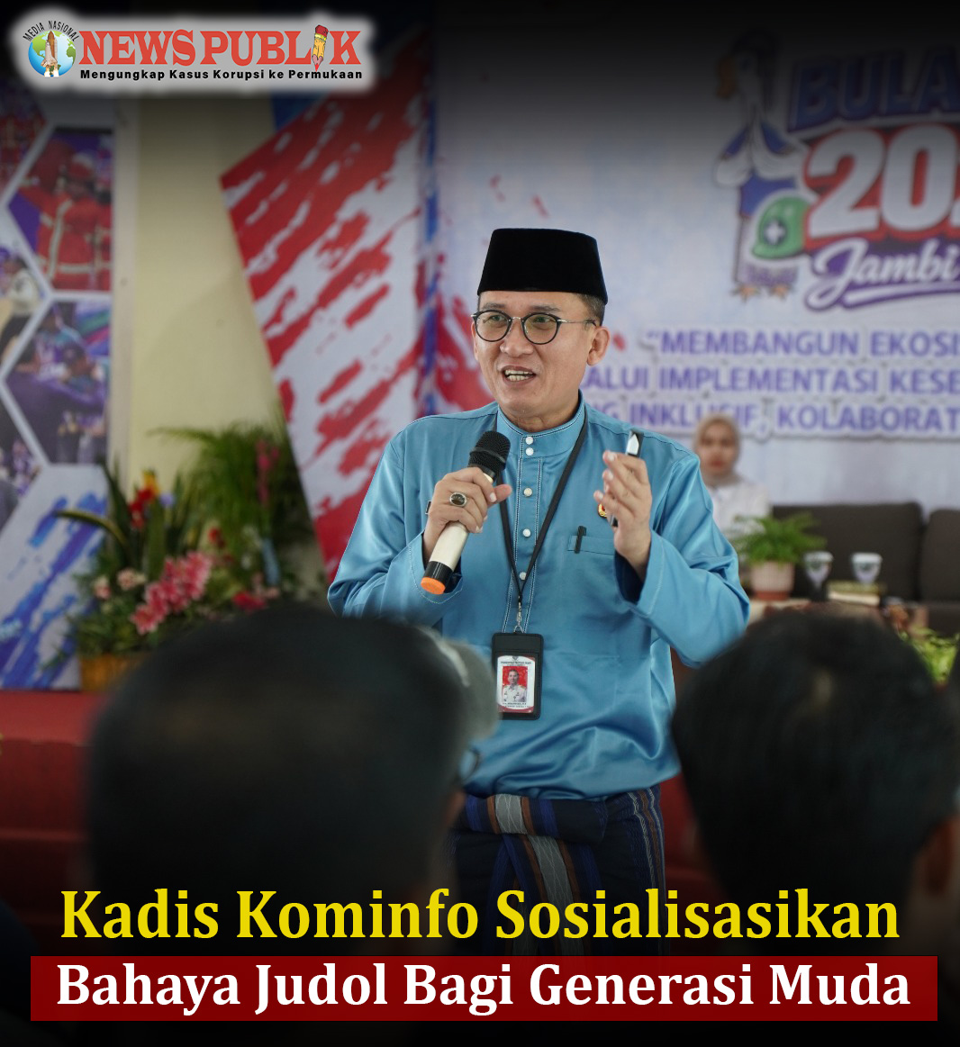 Jadi Narsum, Kadis Kominfo Sosialisasikan Bahaya Judol Bagi Generasi Muda Jadi Narsum, Kadis Kominfo Sosialisasikan Bahaya Judol Bagi Generasi Muda