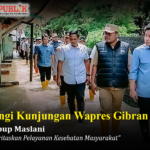 Dampingi Kunjungan Wapres Gibran, Wabup Maslani : Prioritaskan Pelayanan Kesehatan Masyarakat