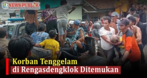 Korban Tenggelam di Rengasdengklok Ditemukan