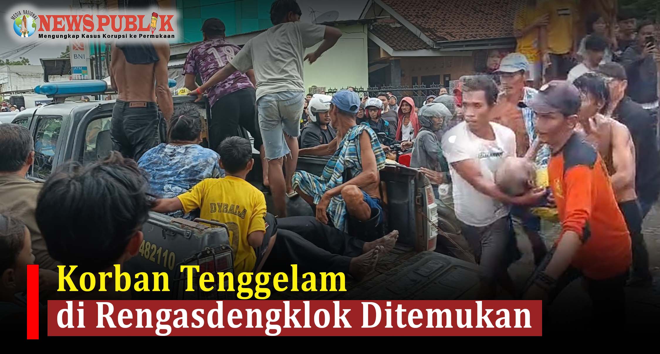 Korban Tenggelam di Rengasdengklok Ditemukan