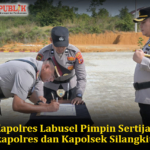 Kapolres Labusel Pimpin Sertijab Wakapolres dan Kapolsek Silangkitang