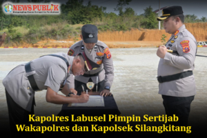 Kapolres Labusel Pimpin Sertijab Wakapolres dan Kapolsek Silangkitang
