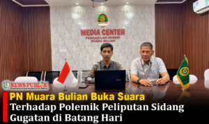 PN Muara Bulian Buka Suara terhadap Polemik Peliputan Sidang Gugatan di Batang Hari