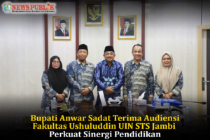 Bupati Anwar Sadat Terima Audiensi Fakultas Ushuluddin UIN STS Jambi, Perkuat Sinergi Pendidikan