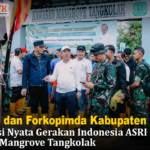 Bupati Aep dan Forkopimda Kabupaten Karawang Gelar Aksi Nyata Gerakan Indonesia ASRI di Hutan Mangrove Tangkolak