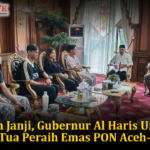 Tunaikan Janji, Gubernur Al Haris Umrohkan Orang Tua Peraih Emas PON Aceh–Sumut