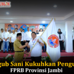 Wagub Sani Kukuhkan Pengurus FPRB Provinsi Jambi