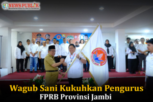 Wagub Sani Kukuhkan Pengurus FPRB Provinsi Jambi