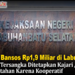 Korupsi Bansos Rp1,9 Miliar di Labusel, Tujuh Tersangka Ditetapkan Kajari, Tak Ditahan Karena Kooperatif