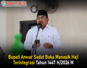 Bupati Anwar Sadat Buka Manasik Haji Terintegrasi Tahun 1447 H/2026 M