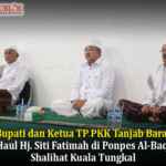 Bupati dan Ketua TP PKK Tanjab Barat Hadiri Haul Hj. Siti Fatimah di Ponpes Al-Baqiyatush Shalihat Kuala Tungkal