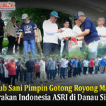 Wagub Sani Pimpin Gotong Royong Massal Gerakan Indonesia ASRI di Danau Sipin