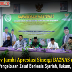 Pemprov Jambi Apresiasi Sinergi BAZNAS dan MUI, Dorong Pengelolaan Zakat Berbasis Syariah, Hukum, dan HAM