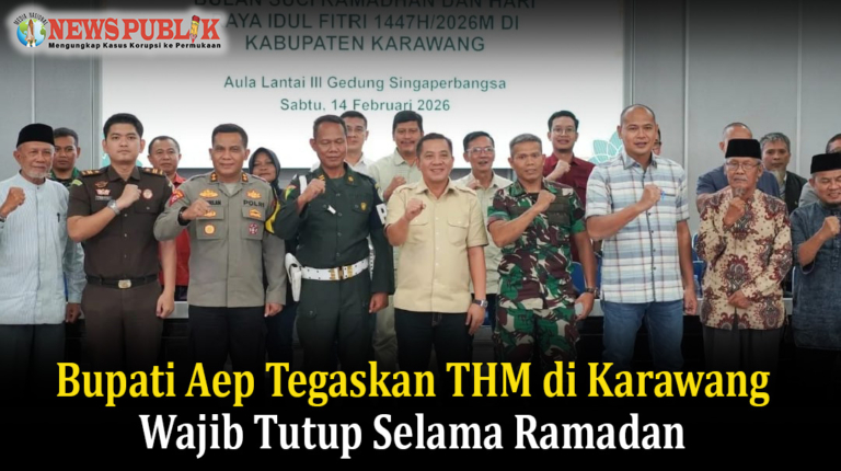 Bupati Aep Tegaskan THM di Karawang Wajib Tutup Selama Ramadan
