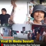 Viral Di Media Sosial!! Warga Grebeg Pedagang Obat Terlarang di Desa Lemah Makmur Tempuran Karawang