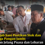 Wagub Sani Pastikan Stok dan Harga Pangan Jambi Aman Jelang Puasa dan Lebaran