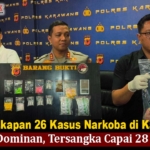 Pengungkapan 26 Kasus Narkoba di Karawang: Sabu Dominan, Tersangka Capai 28 Orang
