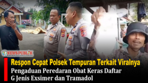 Respon Cepat Polsek Tempuran Terkait Viralnya, Pengaduan Peredaran Obat Keras Daftar G Jenis Exsimer dan Tramadol