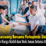 Bupati Karawang Bersama Forkopimda Sidak Pasar, Pastikan Harga Stabil dan Stok Aman Selama Ramadan