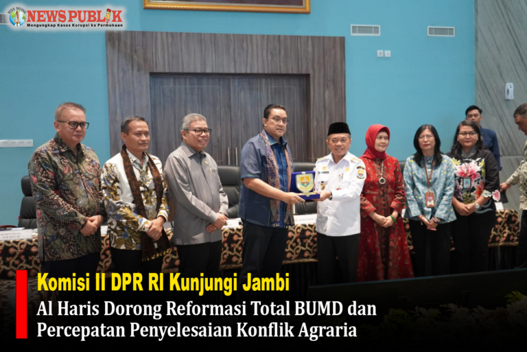 Komisi II DPR RI Kunjungi Jambi, Al Haris Dorong Reformasi Total BUMD dan Percepatan Penyelesaian Konflik Agraria
