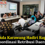 Sekda Karawang Hadiri Rapat Koordinasi Retribusi Daerah