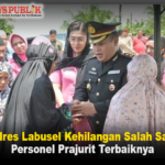 Polres Labusel Kehilangan Salah Satu Personel Prajurit Terbaiknya