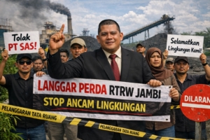 Forkom Ormas Provinsi Jambi Tolak Keberadaan PT SAS yang Diduga Langgar Perda RTRW Kota Jambi