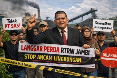 Forkom Ormas Provinsi Jambi Tolak Keberadaan PT SAS yang Diduga Langgar Perda RTRW Kota Jambi
