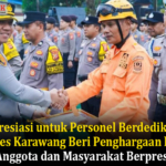 Apresiasi untuk Personel Berdedikasi, Kapolres Karawang Beri Penghargaan kepada 13 Anggota dan Masyarakat Berprestasi