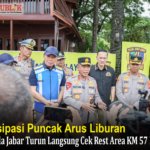 Antisipasi Puncak Arus Liburan, Kapolda Jabar Turun Langsung Cek Rest Area KM 57 Karawang