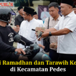 Safari Ramadhan dan Tarawih Keliling di Kecamatan Pedes