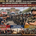 Aksi Jilid 2 LSM J Di Depan Kantor Walikota Jambi: DEMO ATAU PELAMPIASAN PRIBADI?