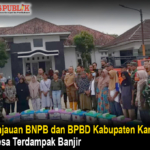 Peninjauan BNPB dan BPBD Kabupaten Karawang ke Desa Terdampak Banjir