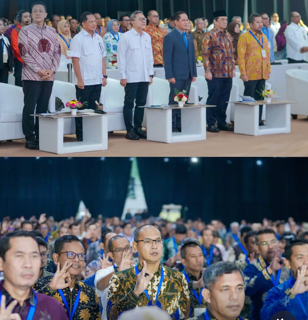 Wujudkan Indonesia ASRI, Sekda Karawang Hadiri Rakornas Pengelolaan Sampah