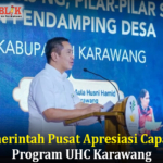 Pemerintah Pusat Apresiasi Capaian Program UHC Karawang