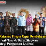 Wabup Katamso Pimpin Rapat Pembahasan IPLM, Pemkab Tanjab Barat Siapkan Strategi Penguatan Literasi