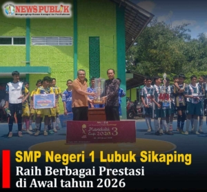 SMP Negeri 1 Lubuk Sikaping Raih Berbagai Prestasi di Awal tahun 2026