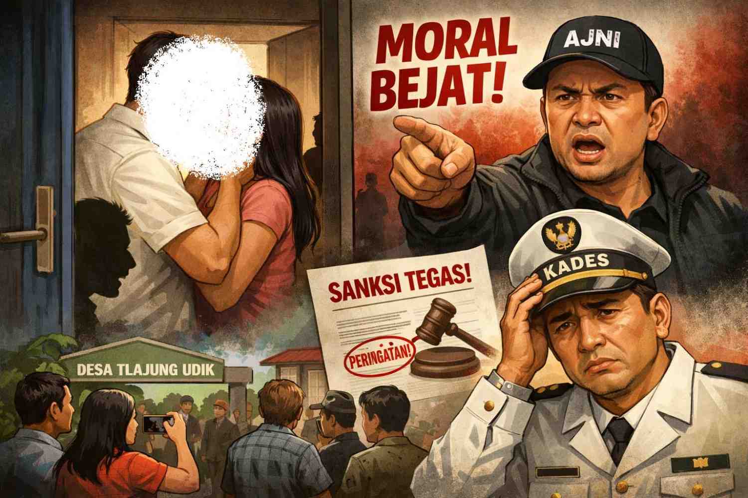 Dugaan Skandal Perselingkuhan Pegawai Desa Bogor Gegerkan Publik, AJNI Desak Sanksi Tegas Tanpa Kompromi