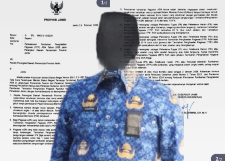 Kebijakan Potongan TPP ASN Jambi Menuai Kritik, FAAKI Soroti Potensi Pelanggaran Regulasi