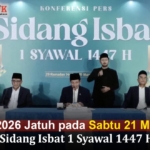 Sidang Isbat 1 Syawal 1447 H di Kementerian Agama 2026
