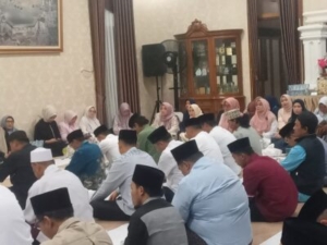 Bupati Sarolangun Gelar Buka Puasa Bersama Forkopimda dan Pimpinan Ponpes