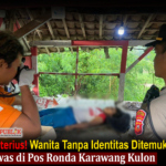 Misterius! Wanita Tanpa Identitas Ditemukan Tewas di Pos Ronda Karawang Kulon