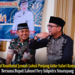 Masjid Raudhatul Jannah Lubuk Panjang Gelar Safari Ramadhan bersama Bupati Labusel Fery Sahputra Simatupang