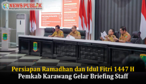 Persiapan Ramadhan dan Idul Fitri 1447 H, Pemkab Karawang Gelar Briefing Staff