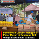 Pemerintah Labusel Menggelar Pasar Murah di Beberapa Titik Wilayah Kecamatan dan Desa