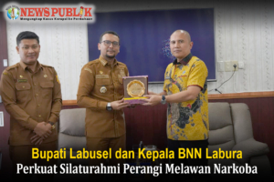 Bupati Labusel dan Kepala BNN Labura Perkuat Silaturahmi Perangi Melawan Narkoba