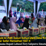 Masjid Al -Fath Dusun Suhud Utara Desa Rintis Gelar Safari Ramadhan 1447 H Bersama Bupati Labusel Fery Sahputra Simatupang