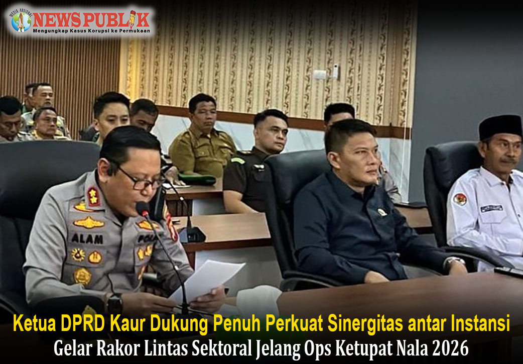 Ketua DPRD Kaur Dukung Penuh Perkuat Sinergitas antar Instansi Gelar Rakor Lintas Sektoral Jelang Ops Ketupat Nala 2026